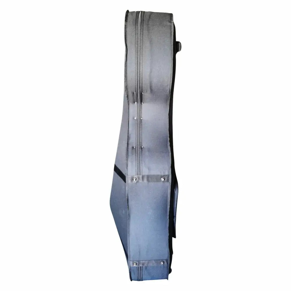 Gray soft Axiom Cello Case for 3/4 size cello with zipper closure, perfect hard cello case