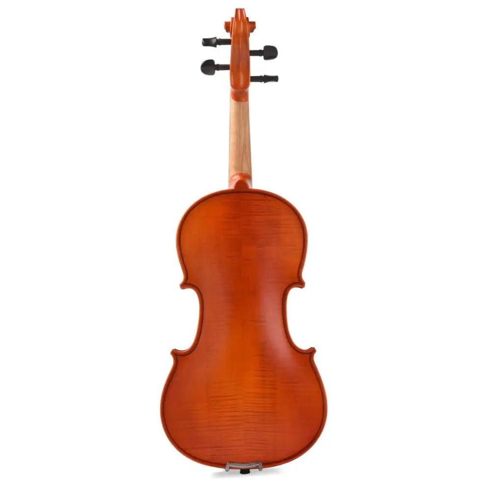 Wooden 1/4 size violin for sale Australia with rich finish and black tuning pegs