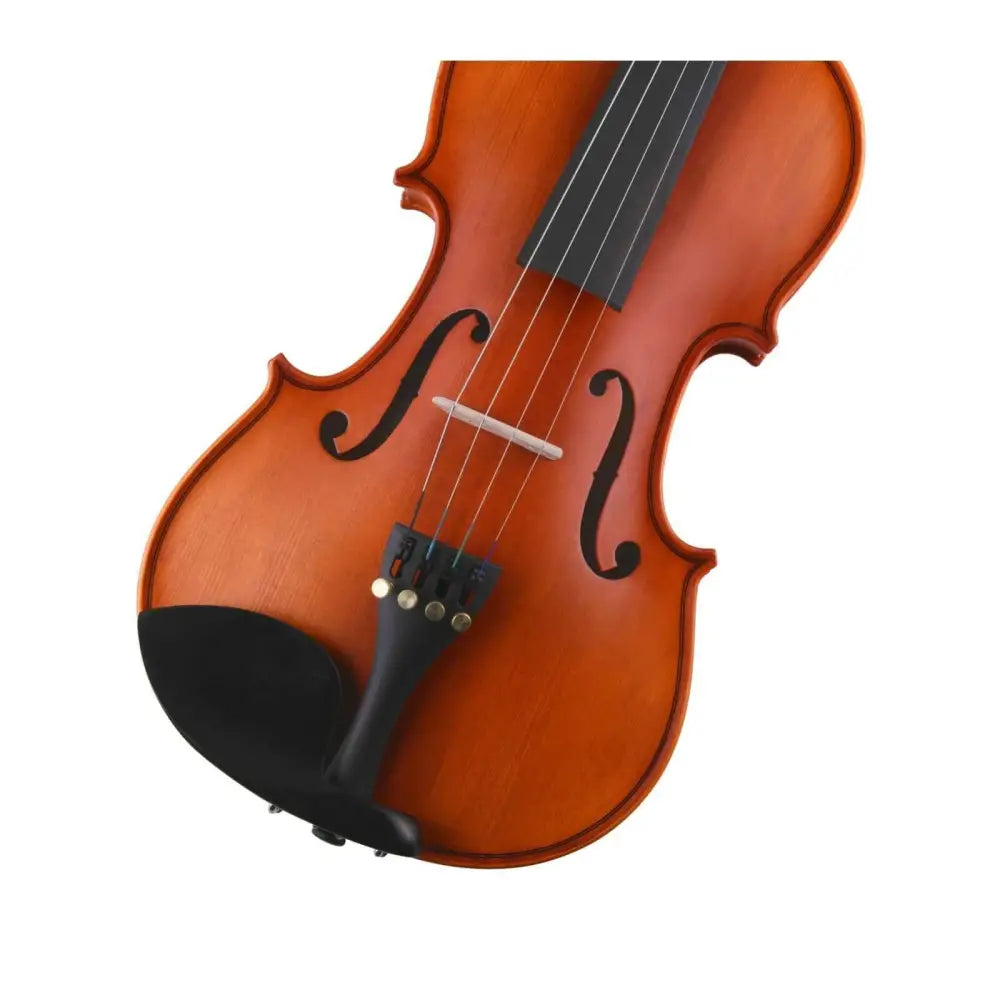 Wooden 1/4 size violin for sale Australia with black tailpiece and four strings for beginners
