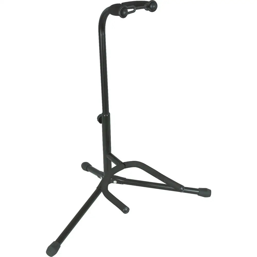 Black metal guitar stand with tripod base, perfect cheap guitar stand for sale Australia