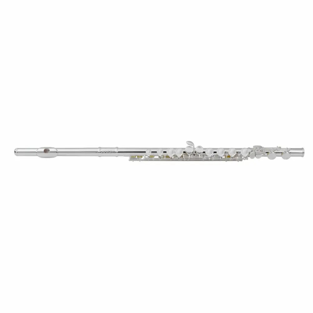 Silver-plated concert flute from Axiom Prelude Flute Plus Cleaning Kit, perfect for beginner flute outfit or flute for school band in Australia