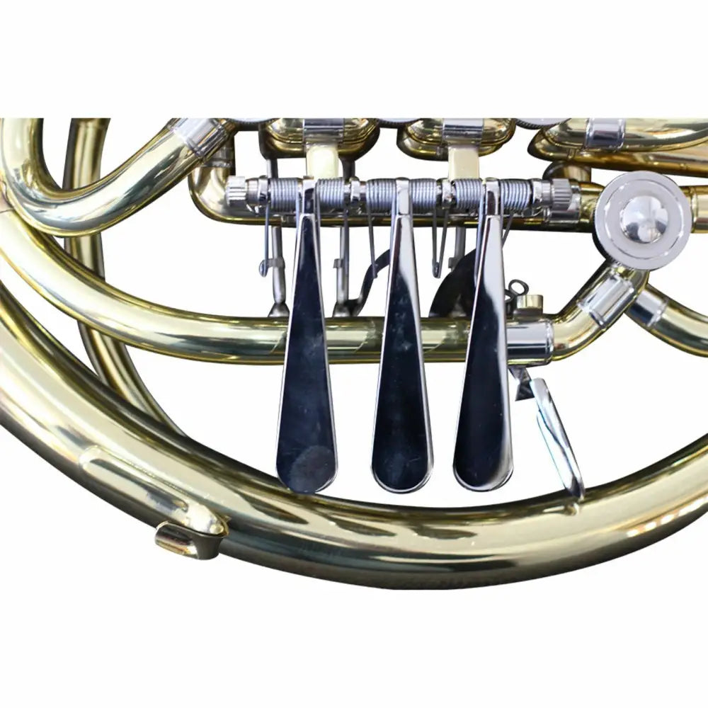 Valve section and tubing of Axiom Prelude Series French Horn, great for school band or student French horn for sale in Australia