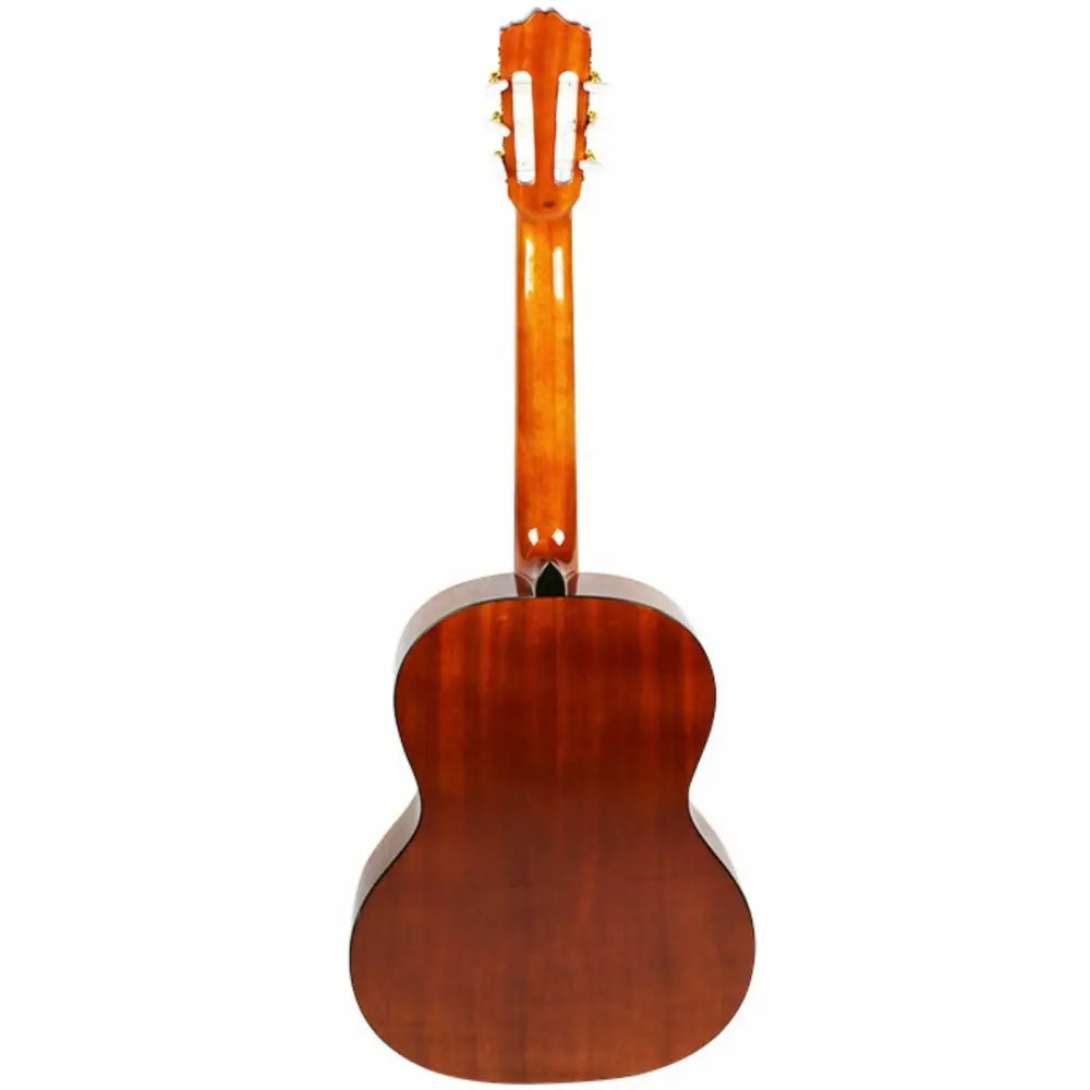 Acoustic classical guitar for sale Australia with glossy brown finish and light wooden neck