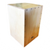 Axiom cajon drum silverwood light wood cajon box drum for sale with visible grain and circular sound holes