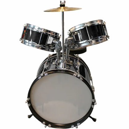 Black and silver kids drum set for children, perfect toddler drum set from Axiom