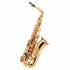 Golden brass Axiom Concerto Series Alto Saxophone with black mouthpiece for professional sound