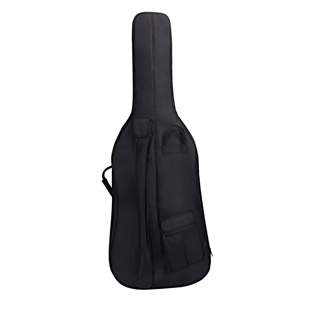 Black acoustic guitar gig bag with shoulder straps and accessory pockets for Axiom Concerto Series