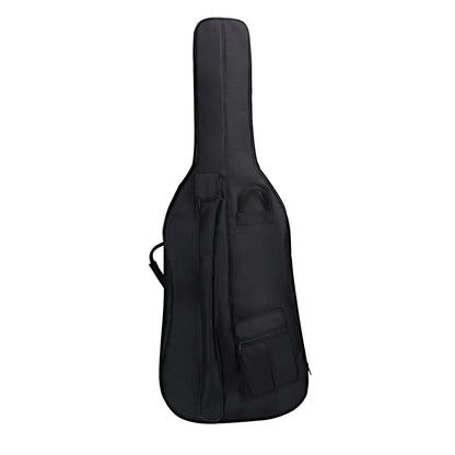 Black soft guitar case with shoulder straps and accessory pockets for Axiom Concerto Series