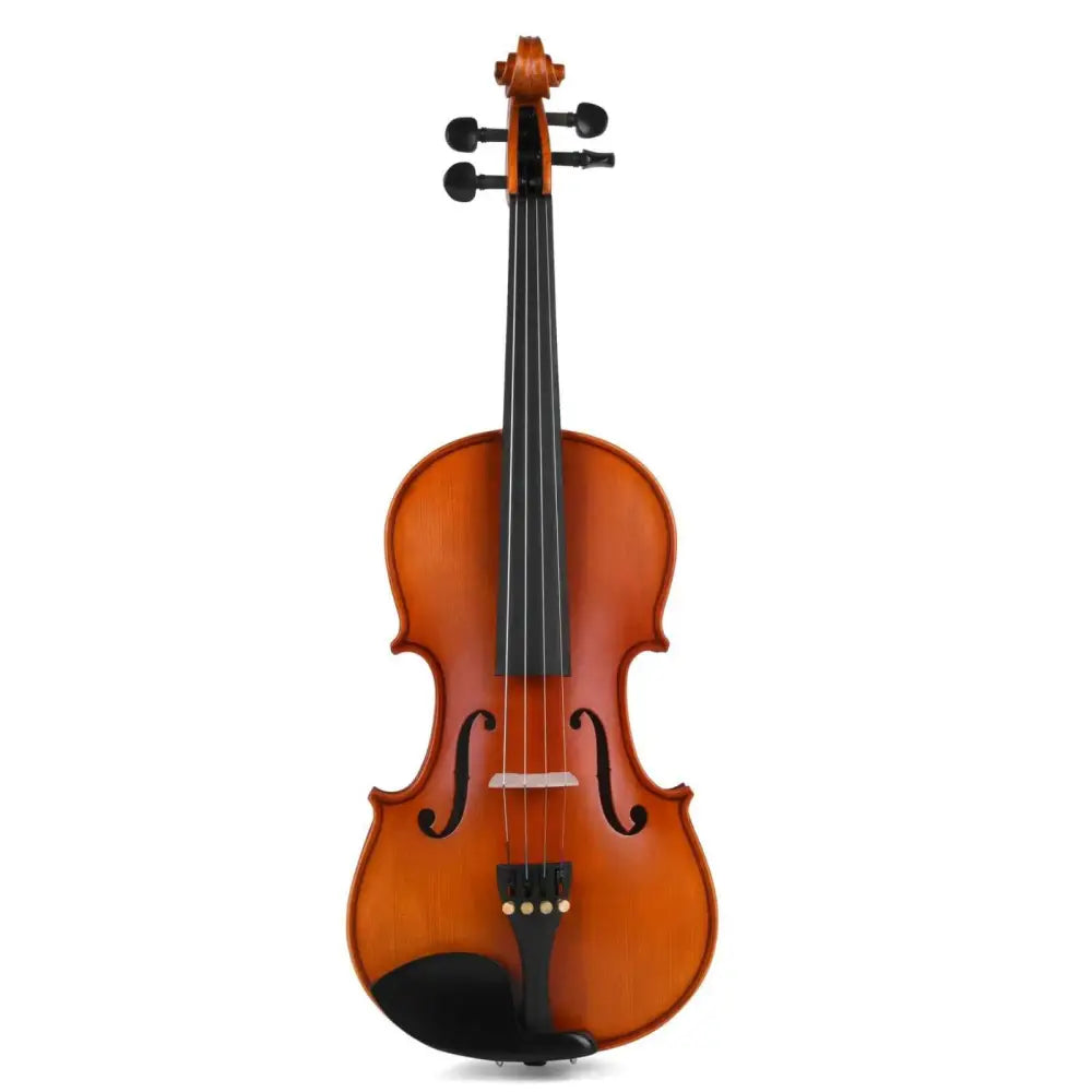 Full-sized natural wood violin with dark fingerboard, perfect 1/2 size student violin for sale Australia