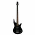 Axiom Defender Bass Guitar Black - Sleek 4-string electric bass with double-cutaway body
