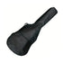 Black nylon axiom dreadnought guitar bag with front zipper pocket and padded shoulder strap for easy carrying