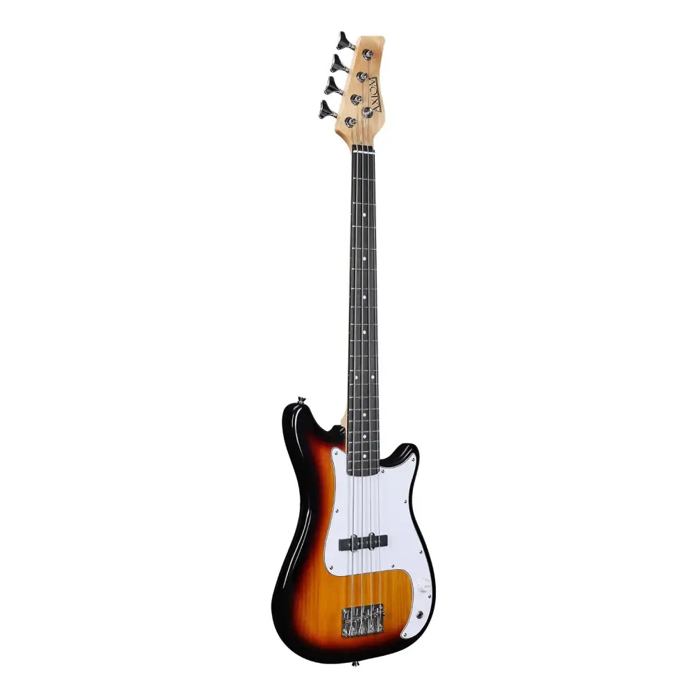 Axiom Enterprise 3/4 Bass Guitar with sunburst finish and white pickguard