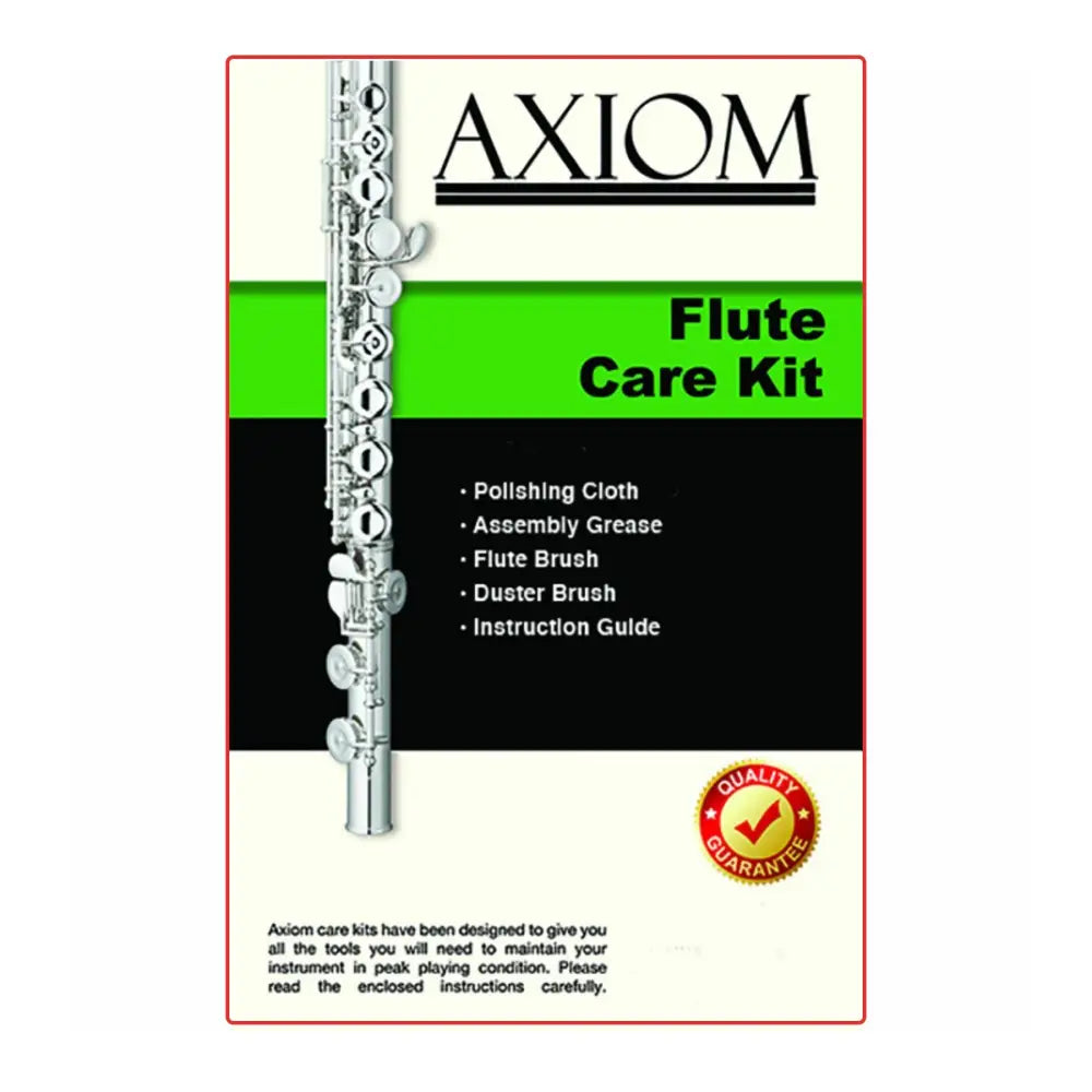 Axiom Flute Cleaning Kit with flute care kit for sale and flute cleaner tools