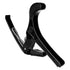 Black guitar capo with textured grip, perfect spring capo for guitar for sale Australia