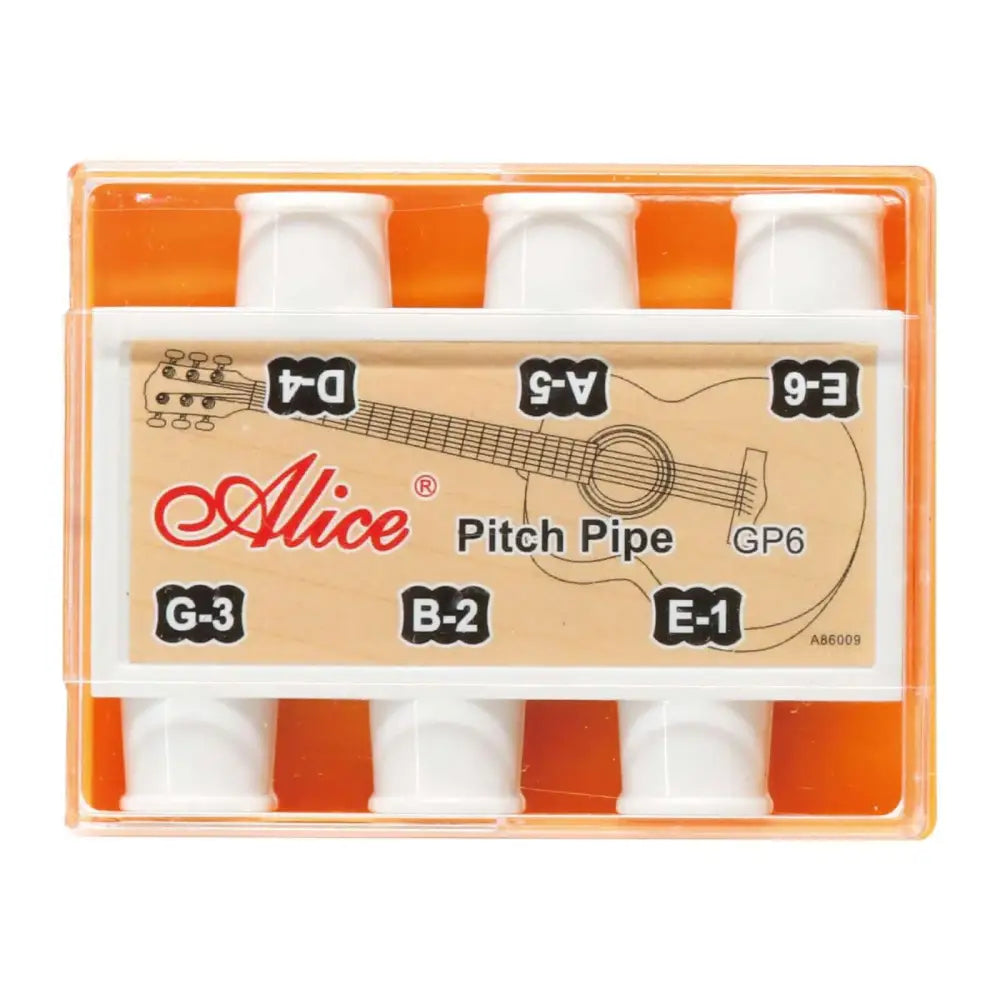 Axiom Guitar Pitch Pipes in clear orange case, perfect guitar tuner for pitch pipes for sale Australia