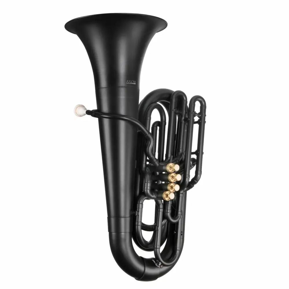 Black plastic tuba for sale Australia with gold valves, lightweight tuba for student