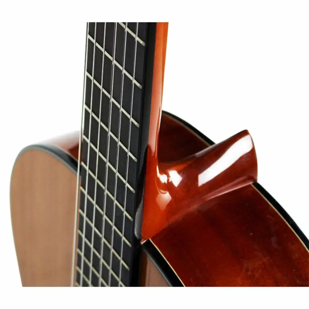 Axiom Segovia Classical Guitar with glossy finish and fretted neck, great classical guitar for sale Australia