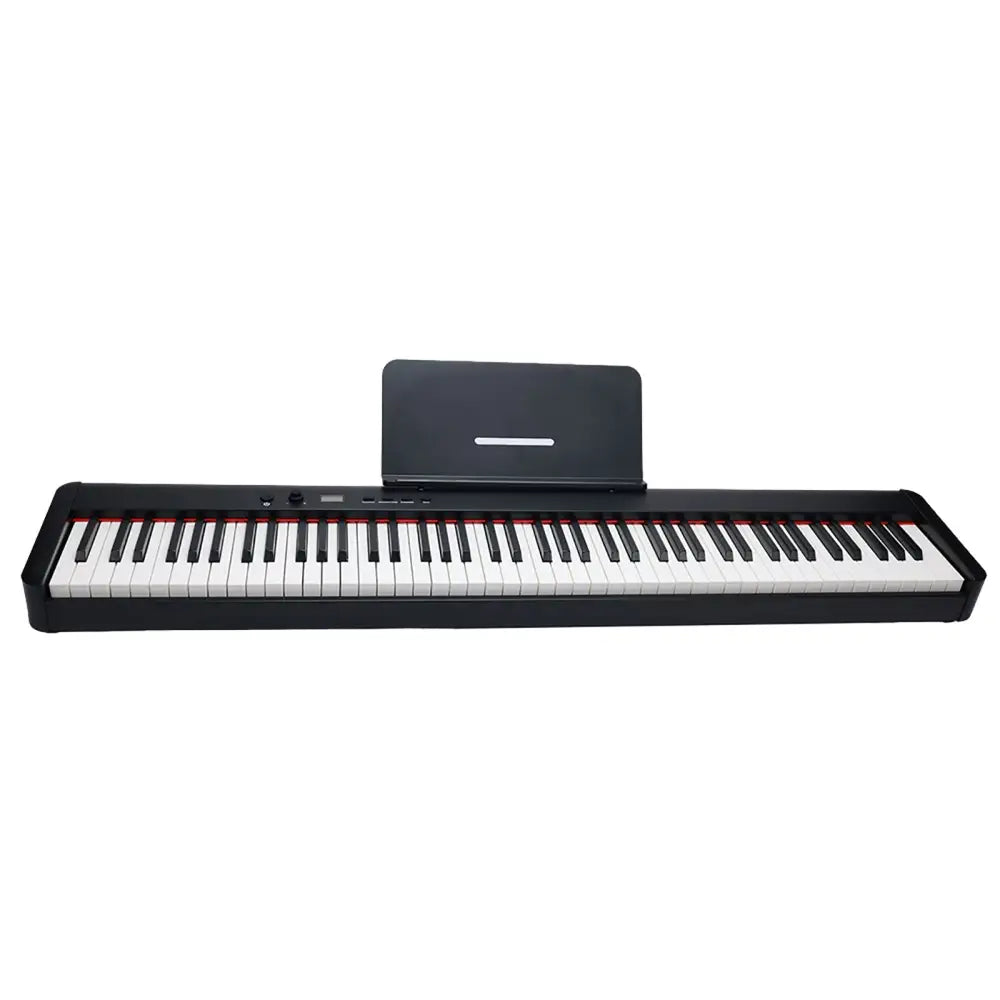 Black Axiom Sonata 88 Key Digital Piano with weighted keys and music stand for sale Australia