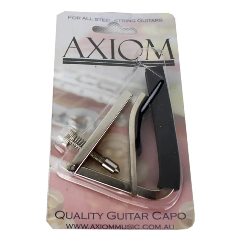 Axiom Steel String Guitar Capo, high-quality guitar capo for sale, cheap capo for steel string guitar