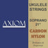 Packaging for Axiom Ukulele String Set 21” Soprano ukulele string for sale soprano