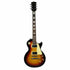 The Axiom Challenger Electric Guitar - Sunburst by Axiom Music features a single cutaway, vintage-style humbuckers, white pickguard, four control knobs, and a rosewood fretboard with block inlays.