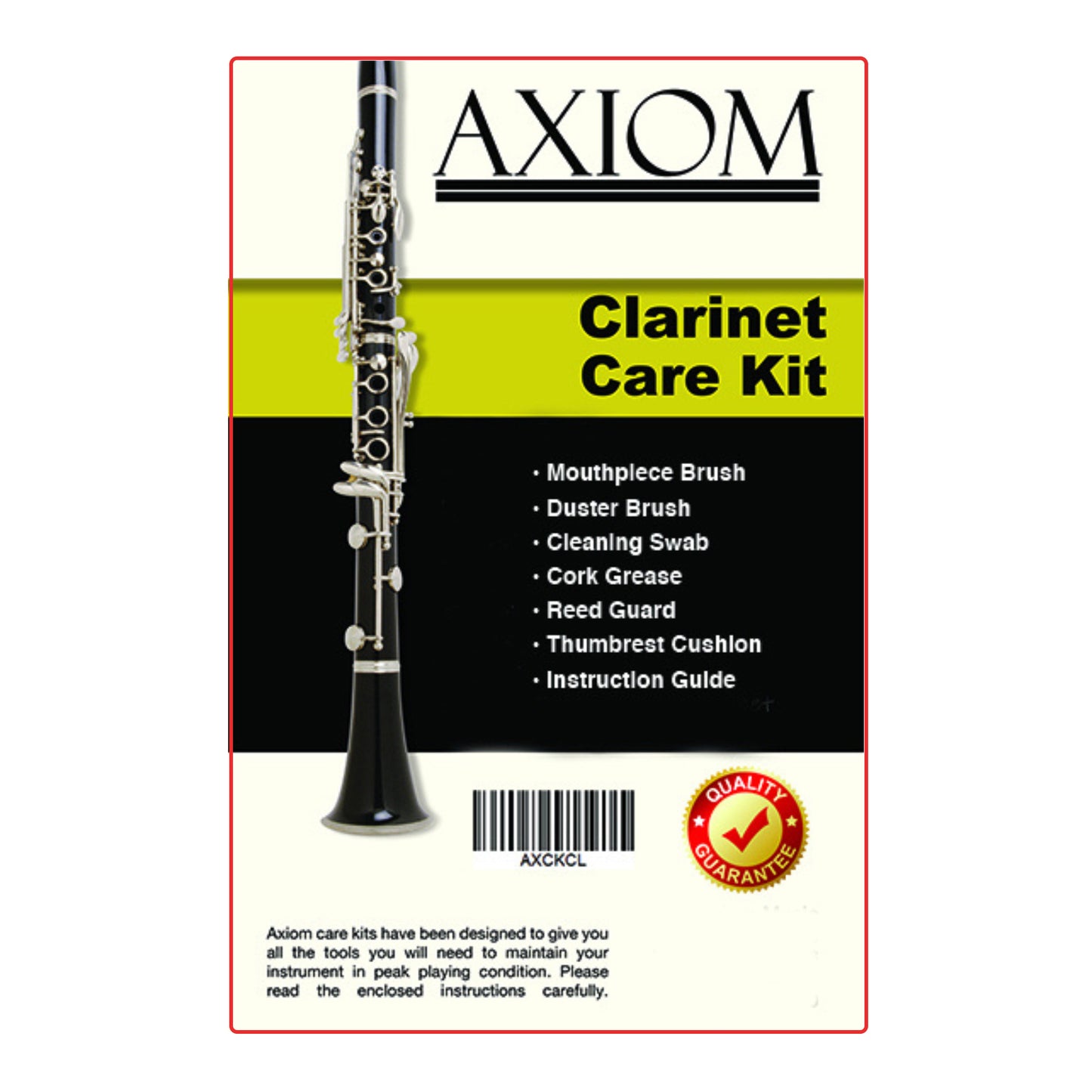 Axiom Clarinet Cleaning Kit